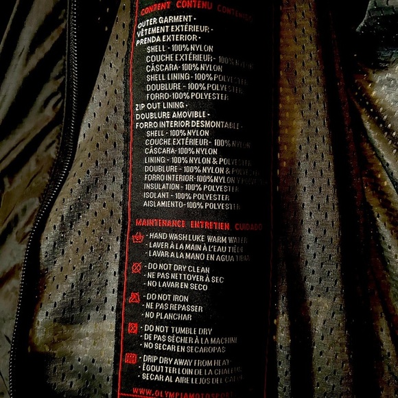 Olympia Unisex Ivory  Bike Jacket - Picture 4 of 7